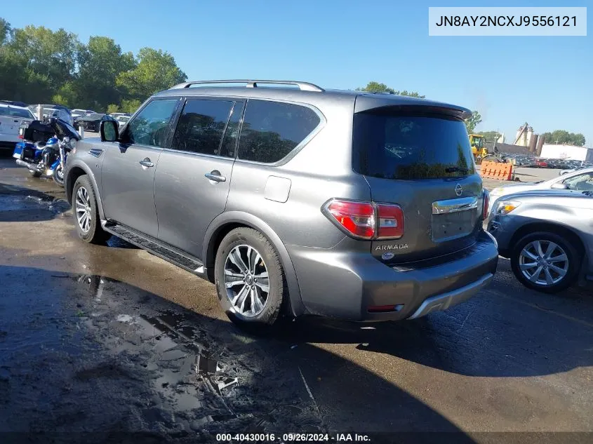 2018 Nissan Armada Sl VIN: JN8AY2NCXJ9556121 Lot: 40430016