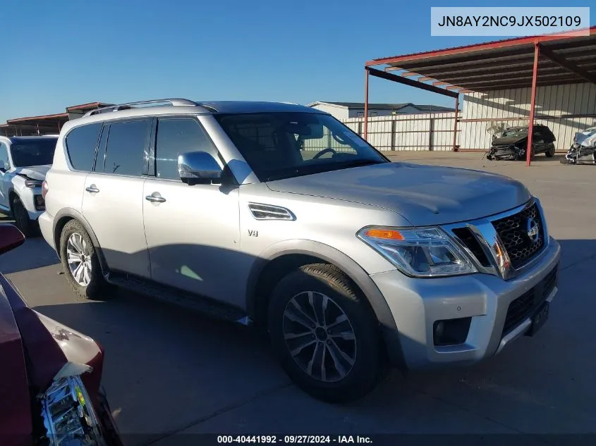 2018 Nissan Armada Sl VIN: JN8AY2NC9JX502109 Lot: 40441992