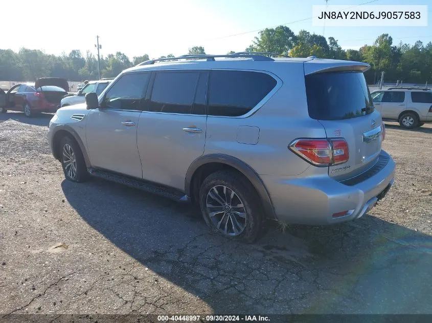 JN8AY2ND6J9057583 2018 Nissan Armada Sv/Sl/Platinum