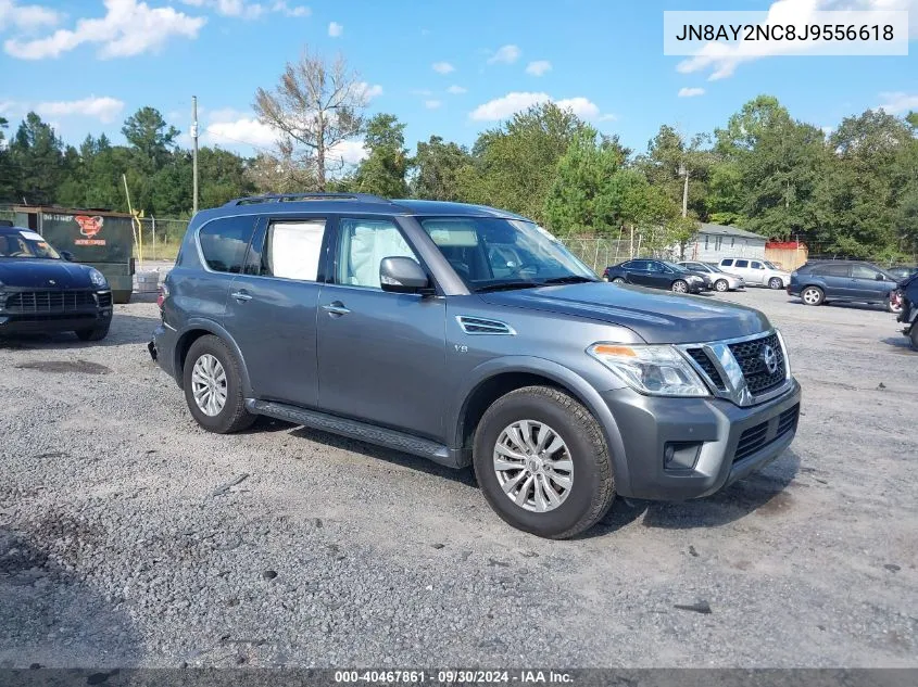 2018 Nissan Armada Sv VIN: JN8AY2NC8J9556618 Lot: 40467861