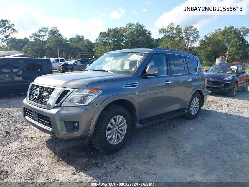 2018 Nissan Armada Sv VIN: JN8AY2NC8J9556618 Lot: 40467861