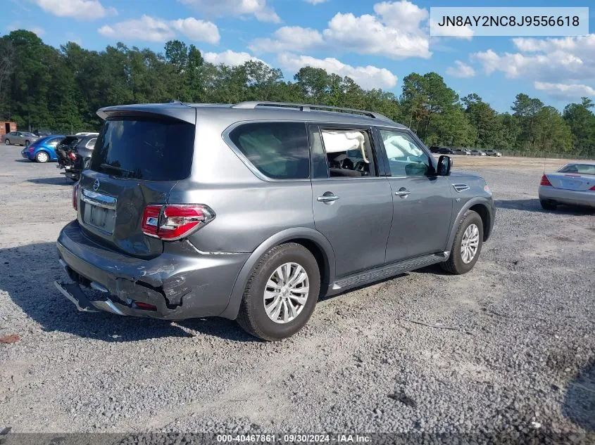 2018 Nissan Armada Sv VIN: JN8AY2NC8J9556618 Lot: 40467861