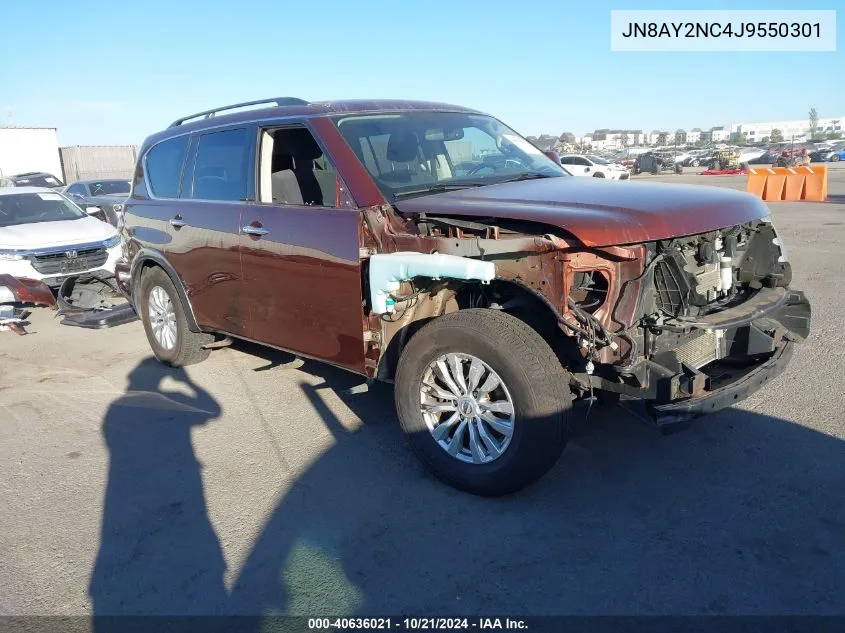 2018 Nissan Armada Sv/Sl/Platinum VIN: JN8AY2NC4J9550301 Lot: 40636021