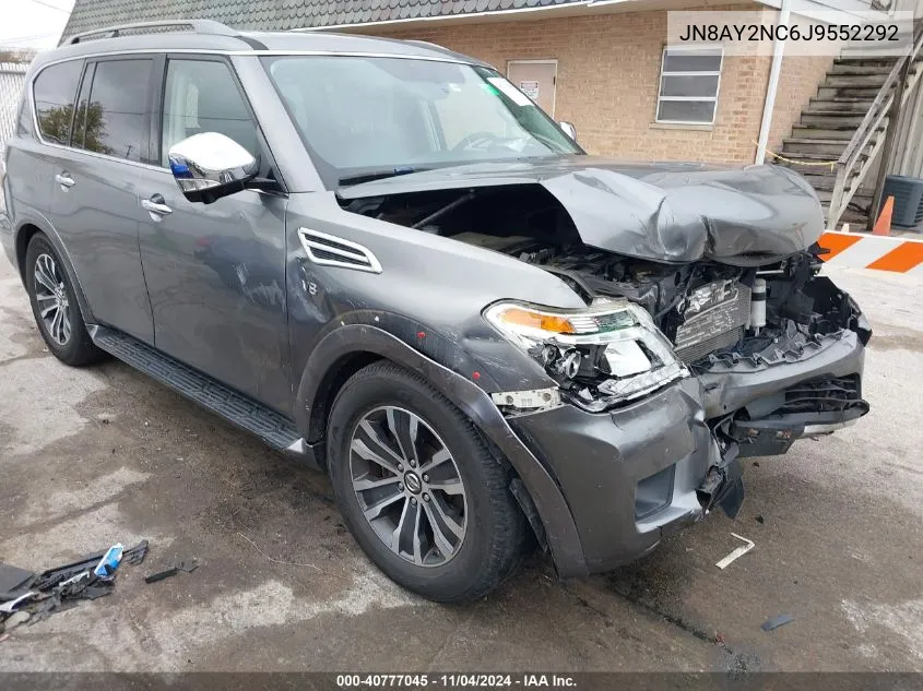 2018 Nissan Armada Sl VIN: JN8AY2NC6J9552292 Lot: 40777045