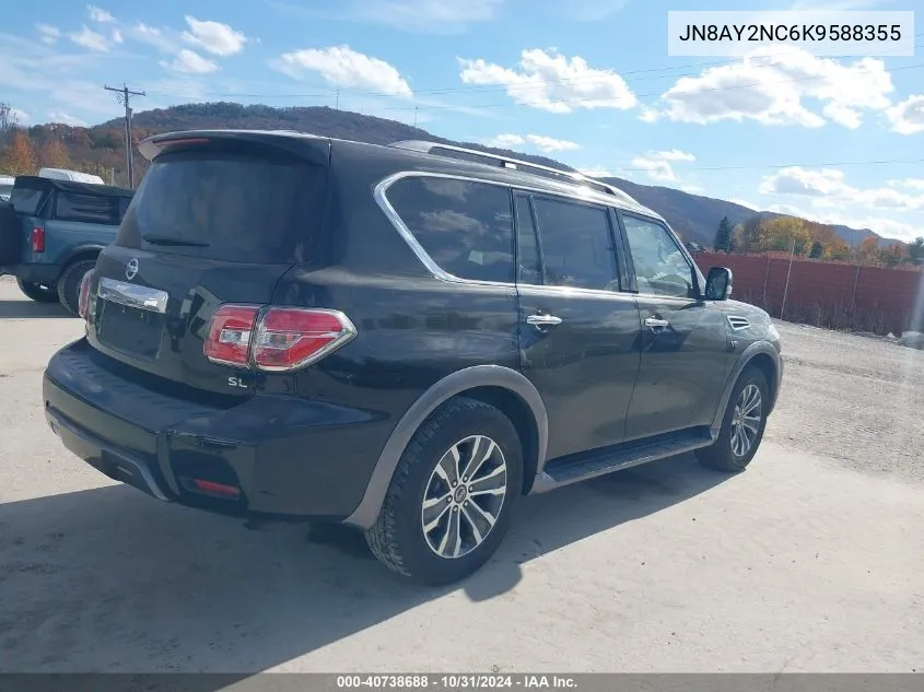 JN8AY2NC6K9588355 2019 Nissan Armada Sl