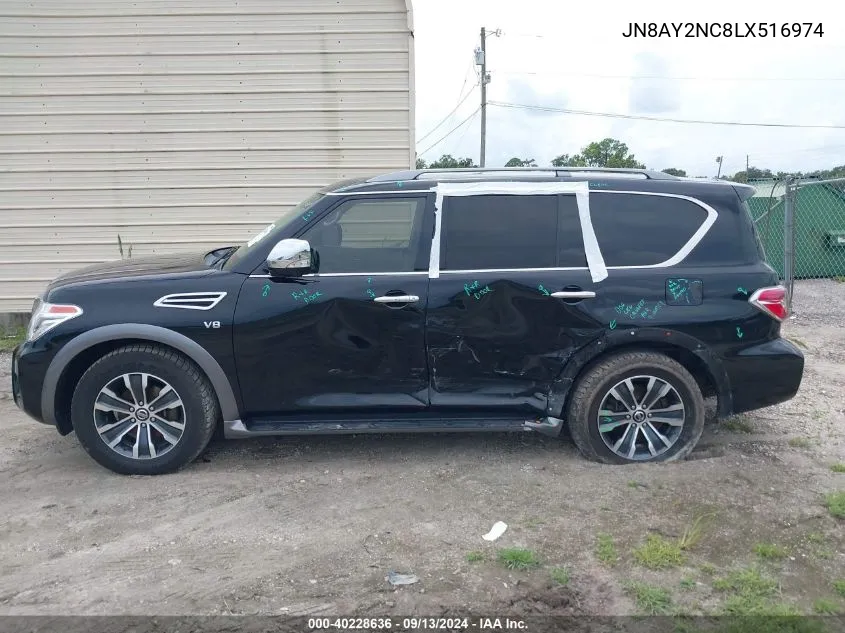 JN8AY2NC8LX516974 2020 Nissan Armada Sl 4Wd