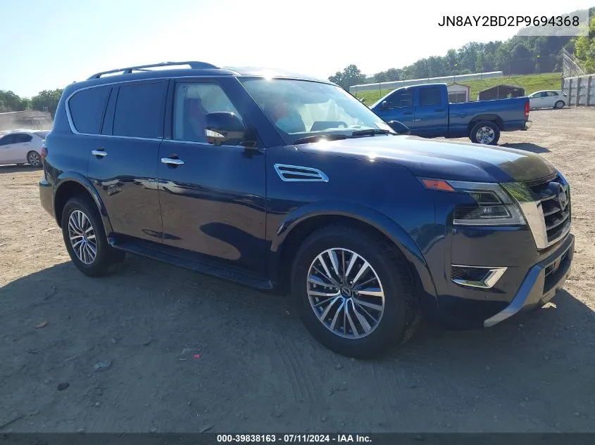 JN8AY2BD2P9694368 2023 Nissan Armada Sl 4Wd