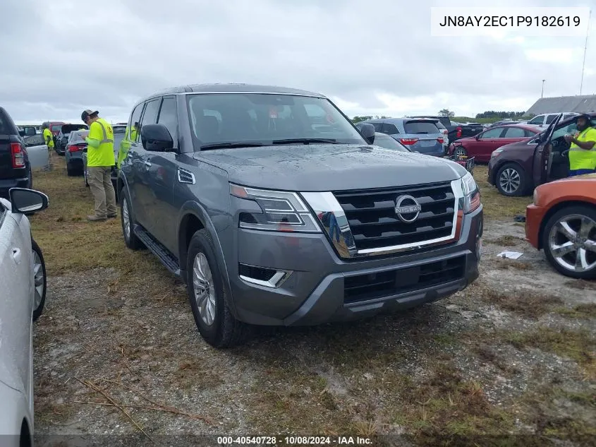 2023 Nissan Armada S VIN: JN8AY2EC1P9182619 Lot: 40540728