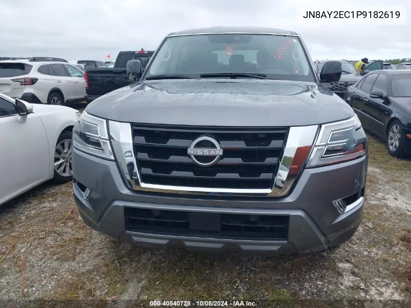 2023 Nissan Armada S VIN: JN8AY2EC1P9182619 Lot: 40540728