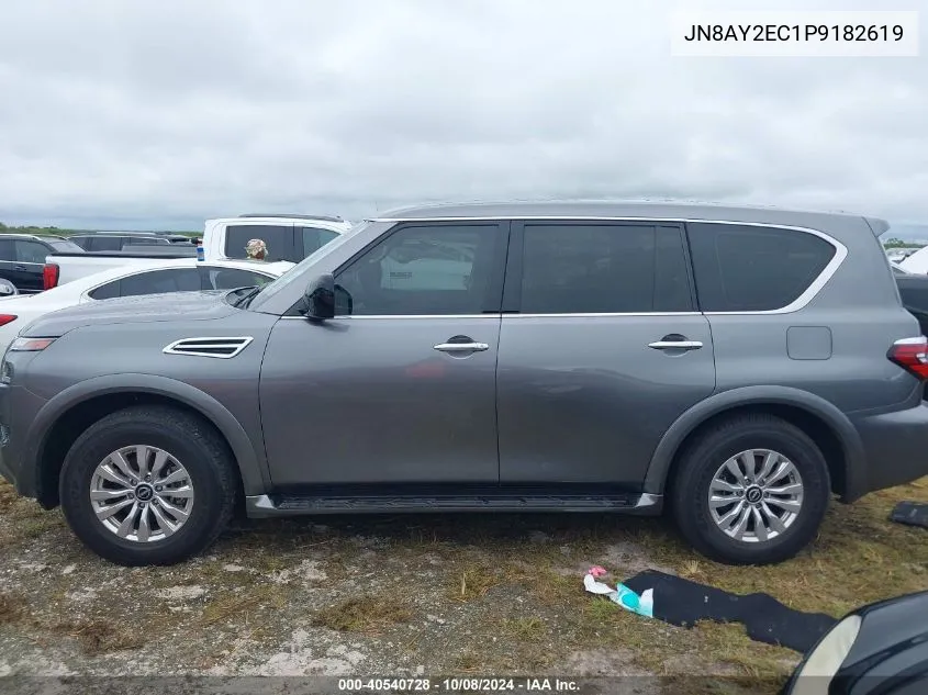 2023 Nissan Armada S VIN: JN8AY2EC1P9182619 Lot: 40540728