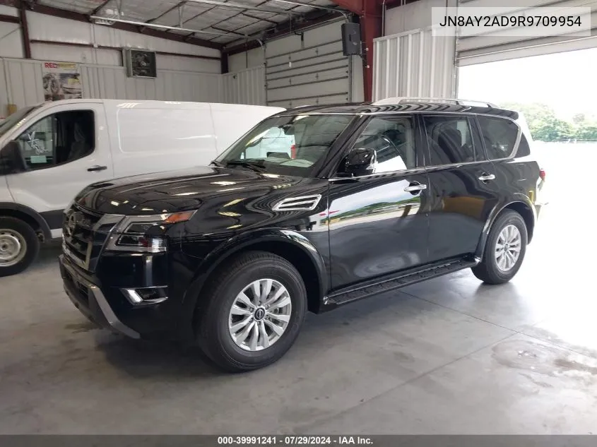 2024 Nissan Armada Sv 4Wd VIN: JN8AY2AD9R9709954 Lot: 39991241