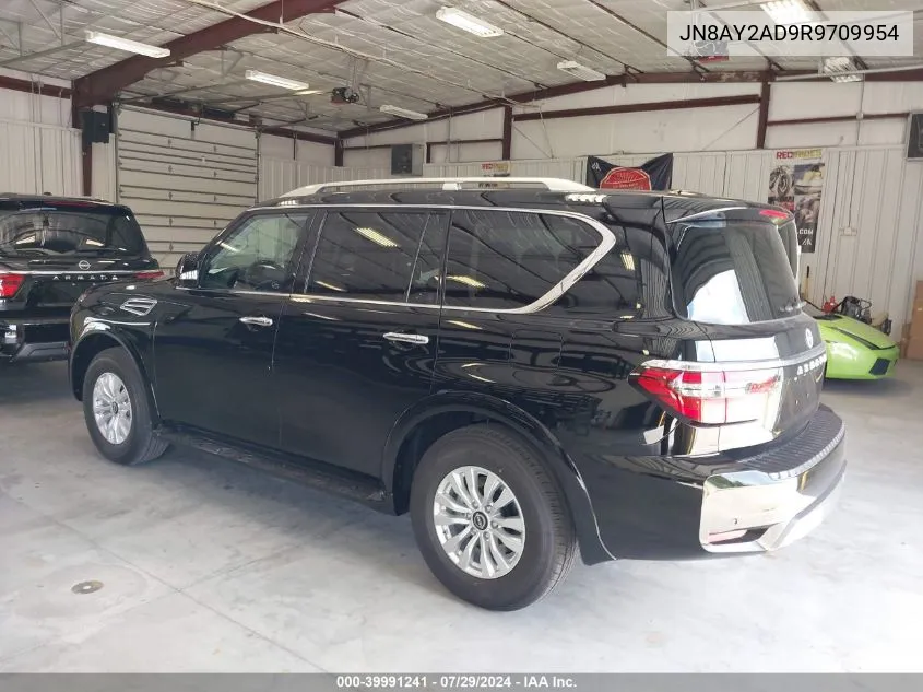 2024 Nissan Armada Sv 4Wd VIN: JN8AY2AD9R9709954 Lot: 39991241