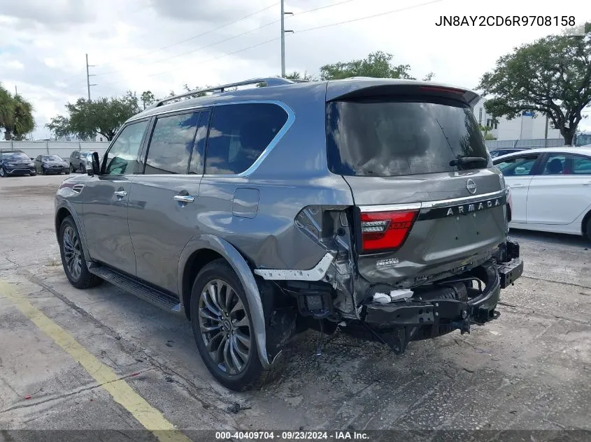 2024 Nissan Armada Platinum VIN: JN8AY2CD6R9708158 Lot: 40409704