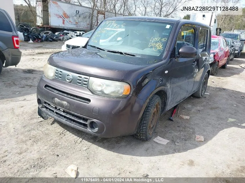 2009 Nissan Cube S/Sl VIN: JN8AZ28R29T128488 Lot: 11979405