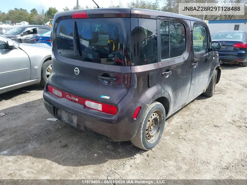 JN8AZ28R29T128488 2009 Nissan Cube S/Sl