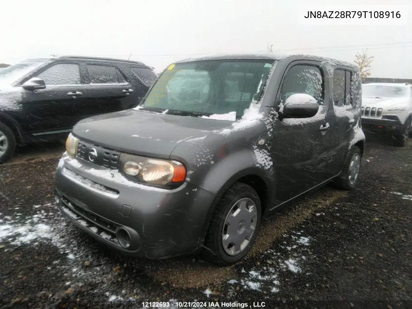 2009 Nissan Cube 1.8S VIN: JN8AZ28R79T108916 Lot: 12122693