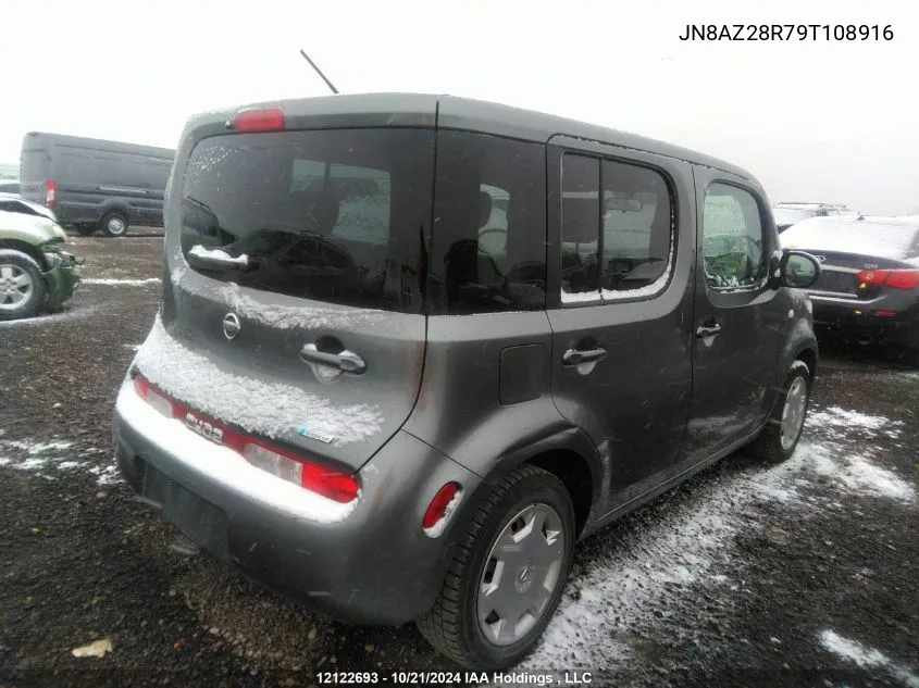 2009 Nissan Cube 1.8S VIN: JN8AZ28R79T108916 Lot: 12122693