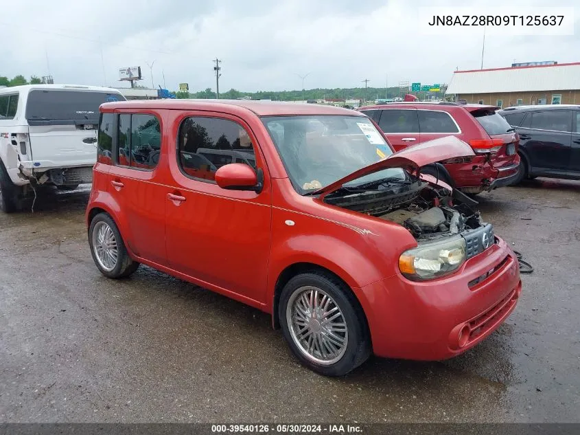 2009 Nissan Cube 1.8Sl VIN: JN8AZ28R09T125637 Lot: 39540126