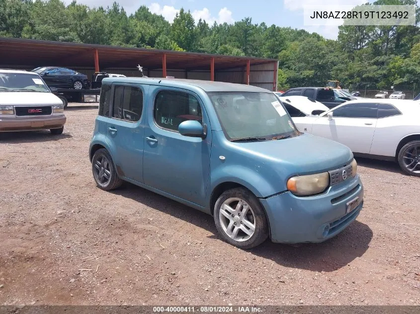 2009 Nissan Cube 1.8Sl VIN: JN8AZ28R19T123492 Lot: 40000411