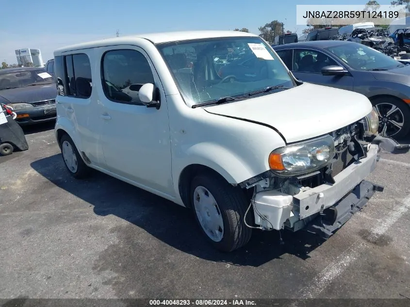 2009 Nissan Cube 1.8S VIN: JN8AZ28R59T124189 Lot: 40048293