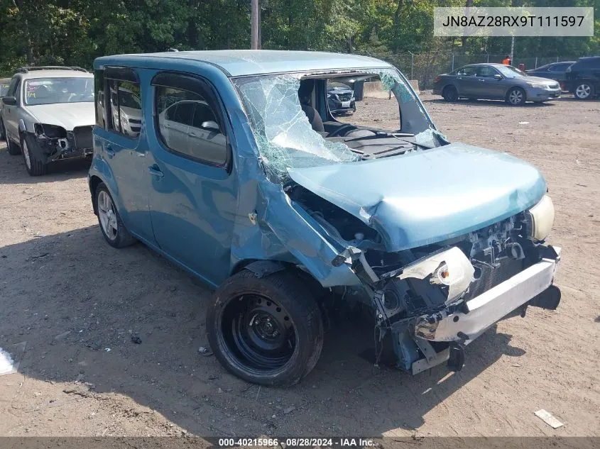 2009 Nissan Cube 1.8Sl VIN: JN8AZ28RX9T111597 Lot: 40215966