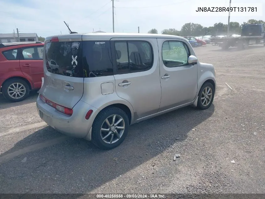 JN8AZ28R49T131781 2009 Nissan Cube 1.8Sl