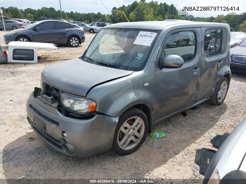 2009 Nissan Cube 1.8Sl VIN: JN8AZ28R79T126414 Lot: 40285416