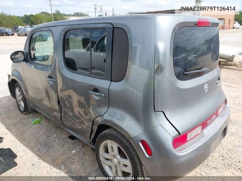 2009 Nissan Cube 1.8Sl VIN: JN8AZ28R79T126414 Lot: 40285416