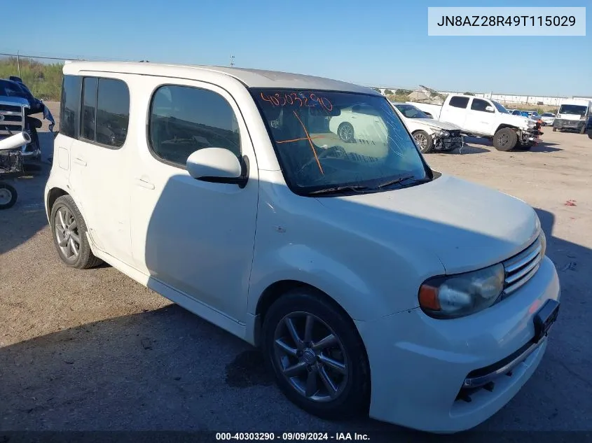 JN8AZ28R49T115029 2009 Nissan Cube 1.8 Krom