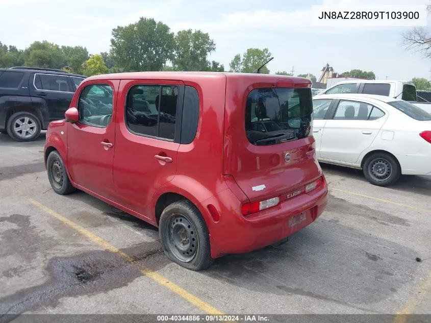 2009 Nissan Cube 1.8S VIN: JN8AZ28R09T103900 Lot: 40344886