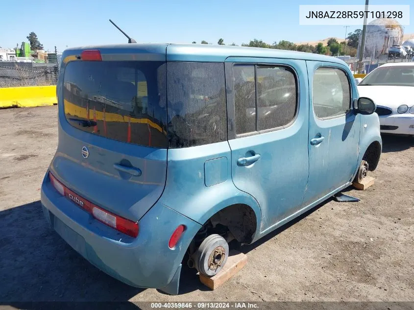 2009 Nissan Cube 1.8S VIN: JN8AZ28R59T101298 Lot: 40359846