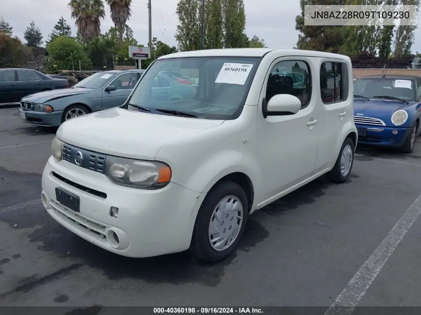 2009 Nissan Cube 1.8S VIN: JN8AZ28R09T109230 Lot: 40360198