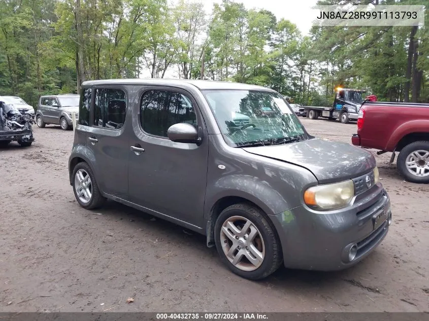 2009 Nissan Cube 1.8Sl VIN: JN8AZ28R99T113793 Lot: 40432735