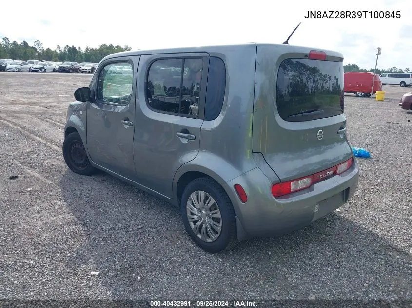 2009 Nissan Cube 1.8S VIN: JN8AZ28R39T100845 Lot: 40432991