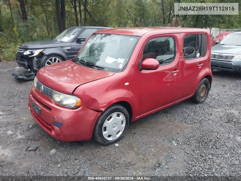 2009 Nissan Cube 1.8S VIN: JN8AZ28R19T112816 Lot: 40435737