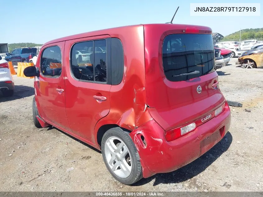 2009 Nissan Cube 1.8Sl VIN: JN8AZ28R79T127918 Lot: 40436835