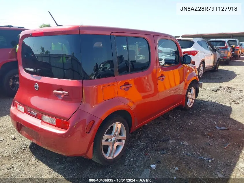 2009 Nissan Cube 1.8Sl VIN: JN8AZ28R79T127918 Lot: 40436835