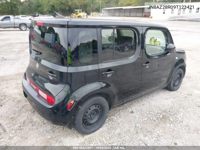 2009 Nissan Cube 1.8Sl VIN: JN8AZ28R09T123421 Lot: 40523981