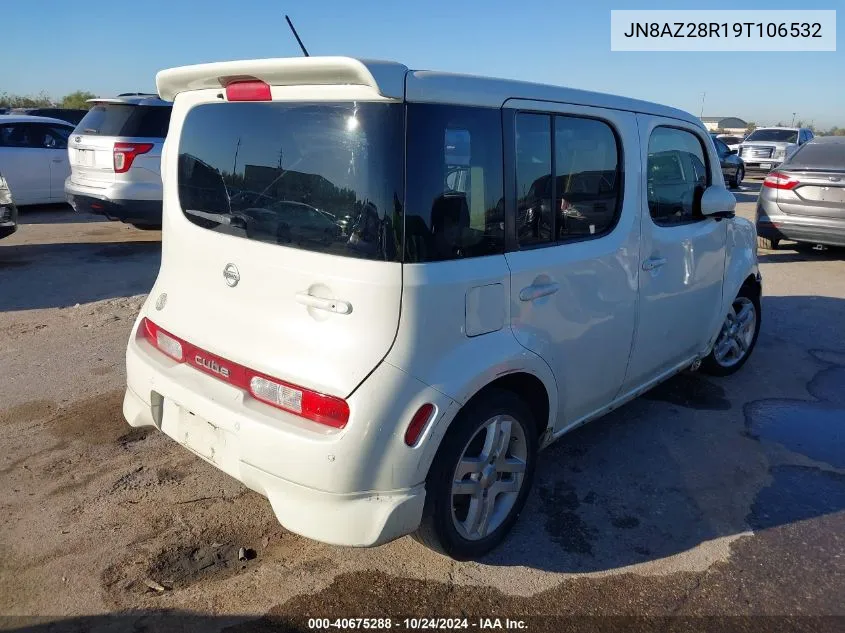 2009 Nissan Cube 1.8Sl VIN: JN8AZ28R19T106532 Lot: 40675288