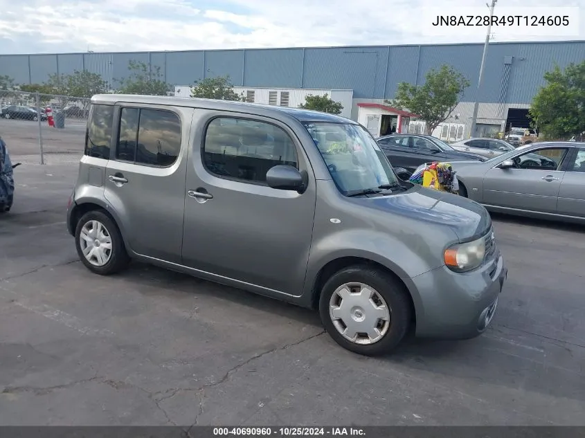 2009 Nissan Cube 1.8S VIN: JN8AZ28R49T124605 Lot: 40690960