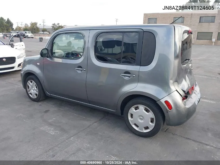 2009 Nissan Cube 1.8S VIN: JN8AZ28R49T124605 Lot: 40690960