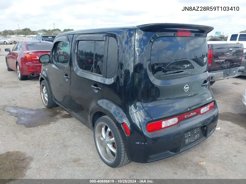 2009 Nissan Cube 1.8 Krom VIN: JN8AZ28R59T103410 Lot: 40696619