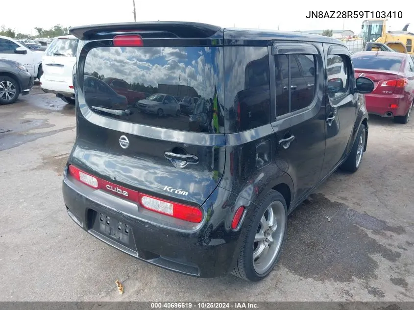 2009 Nissan Cube 1.8 Krom VIN: JN8AZ28R59T103410 Lot: 40696619