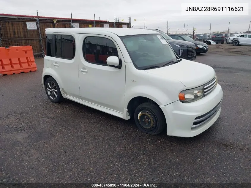 2009 Nissan Cube 1.8 Krom VIN: JN8AZ28R69T116621 Lot: 40745890