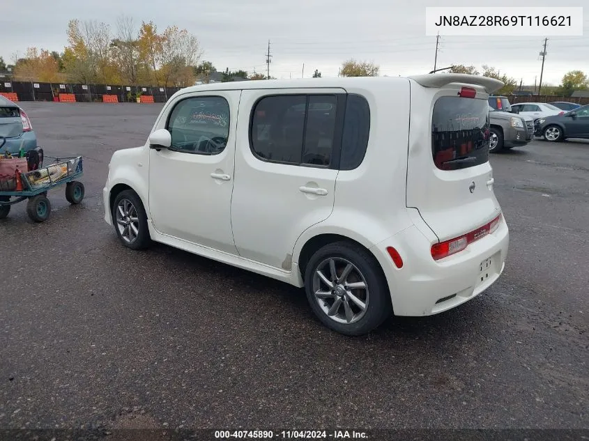 2009 Nissan Cube 1.8 Krom VIN: JN8AZ28R69T116621 Lot: 40745890