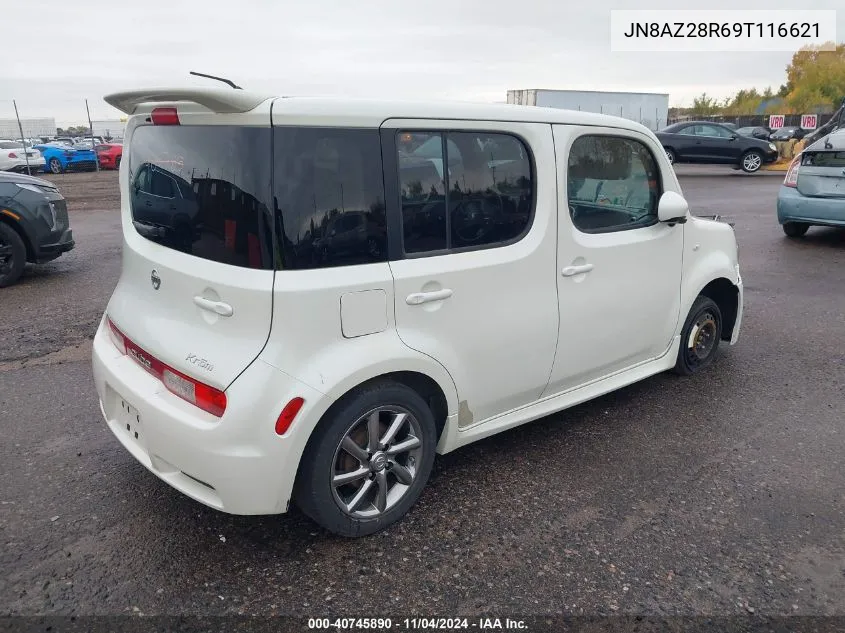 2009 Nissan Cube 1.8 Krom VIN: JN8AZ28R69T116621 Lot: 40745890