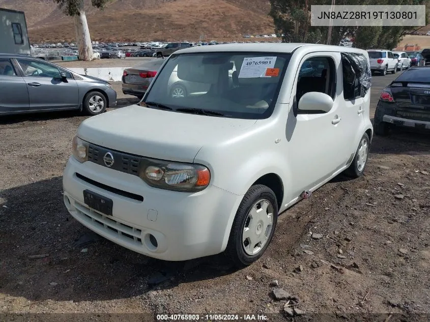 2009 Nissan Cube 1.8S VIN: JN8AZ28R19T130801 Lot: 40765903