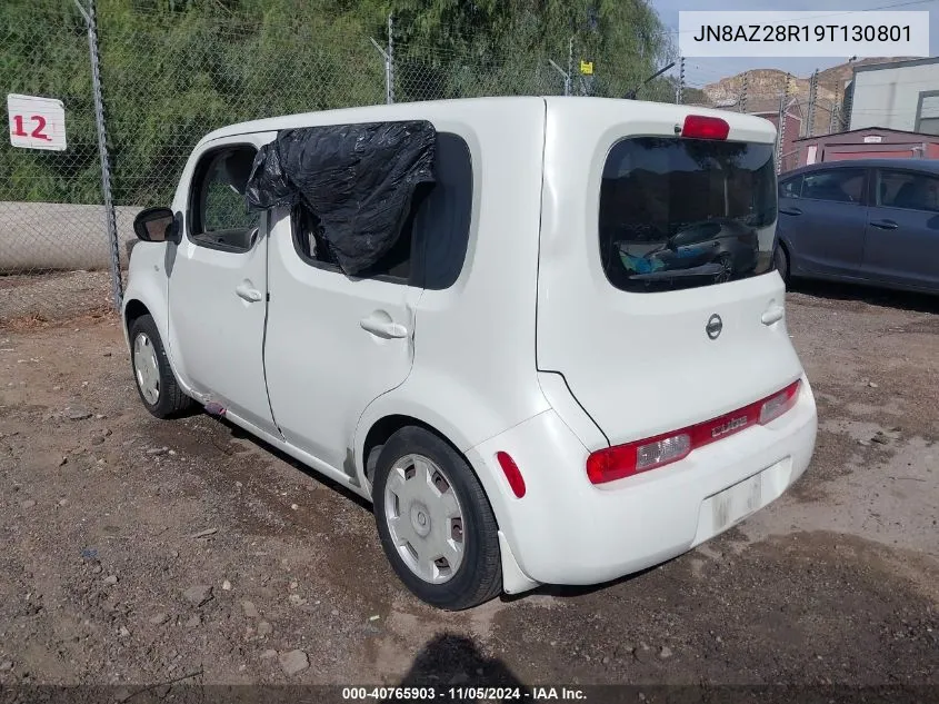 2009 Nissan Cube 1.8S VIN: JN8AZ28R19T130801 Lot: 40765903