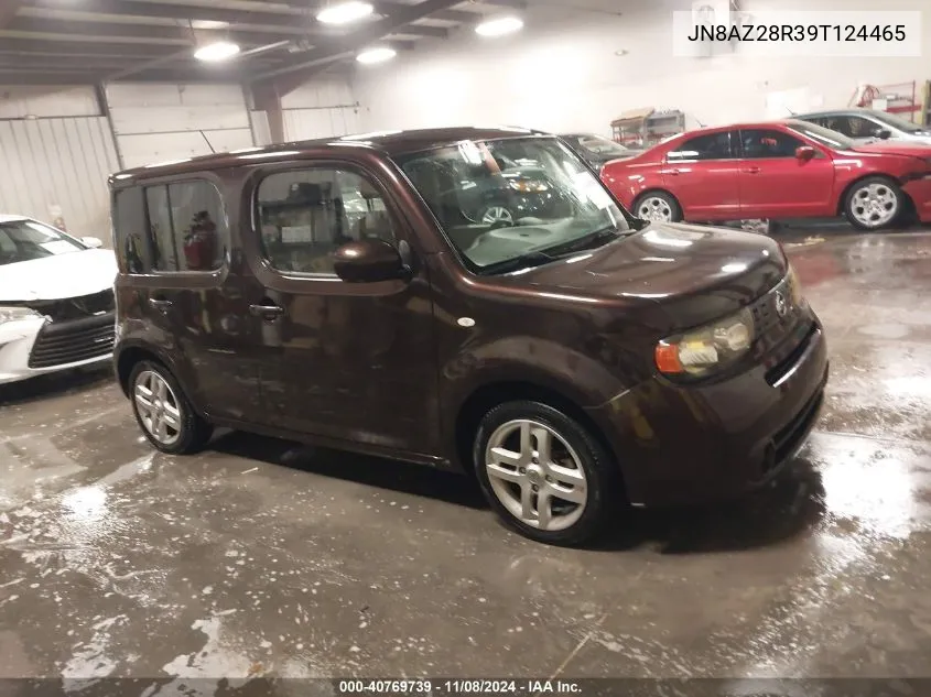 2009 Nissan Cube 1.8Sl VIN: JN8AZ28R39T124465 Lot: 40769739