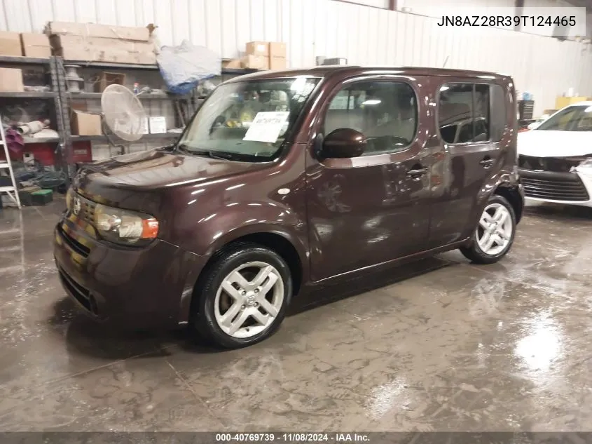 2009 Nissan Cube 1.8Sl VIN: JN8AZ28R39T124465 Lot: 40769739